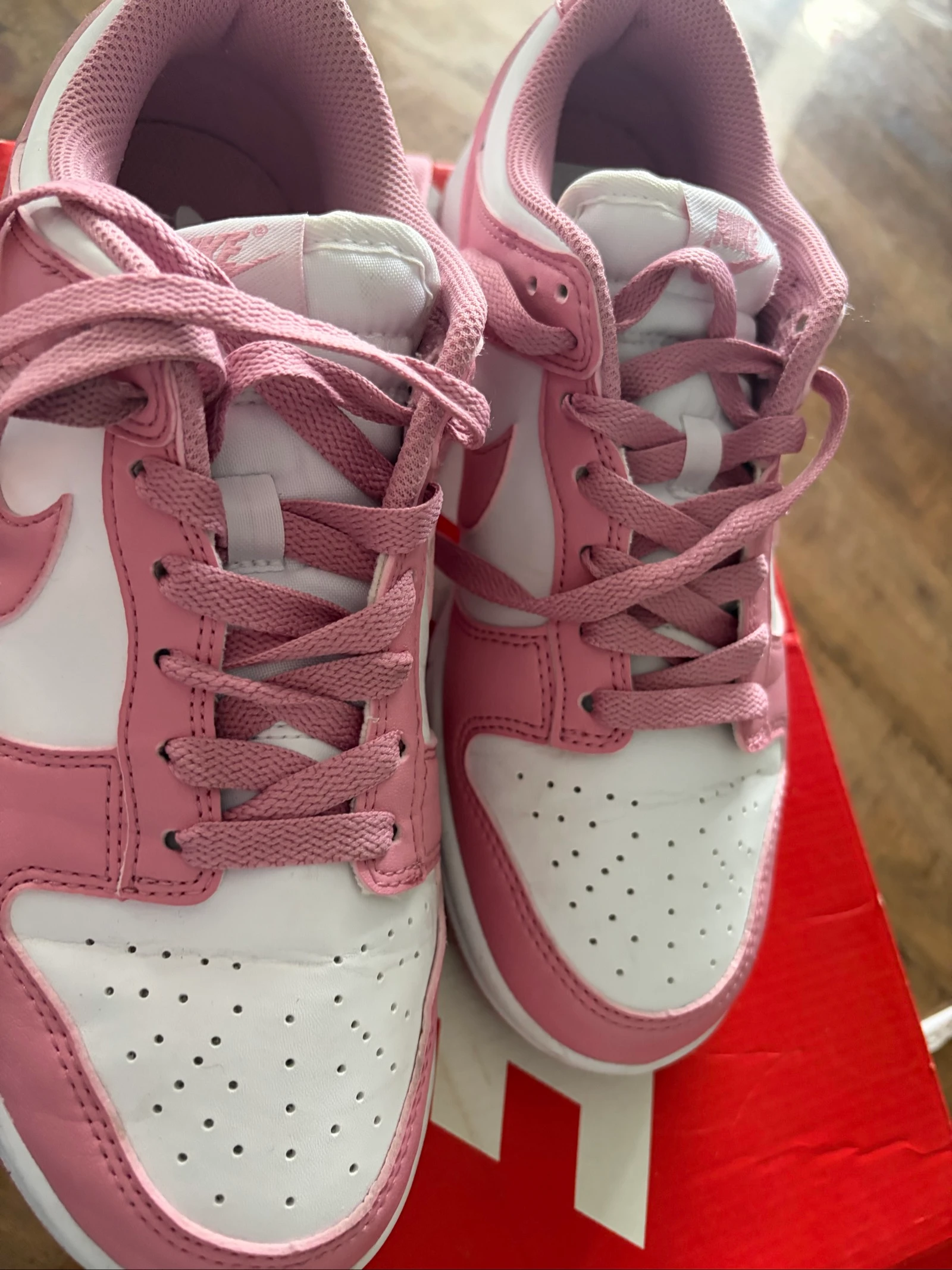 Nike dunk next nature white elemental pink taille 39 – photo 7
